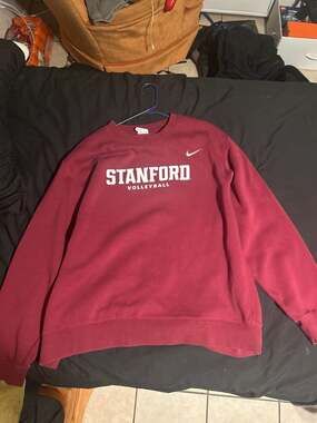 Nike Stanford University Volleyball Cardinal Athletic Crewneck Sweatshirt - 3XL